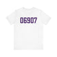 06907 Stamford Connecticut Zip Code Unisex Jersey Short Sleeve T-Shirt