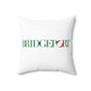 41 Tilt Bridgeport Spun Polyester Square Pillow