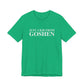 Just a kid from Goshen Unisex Jersey Short Sleeve T-Shirt