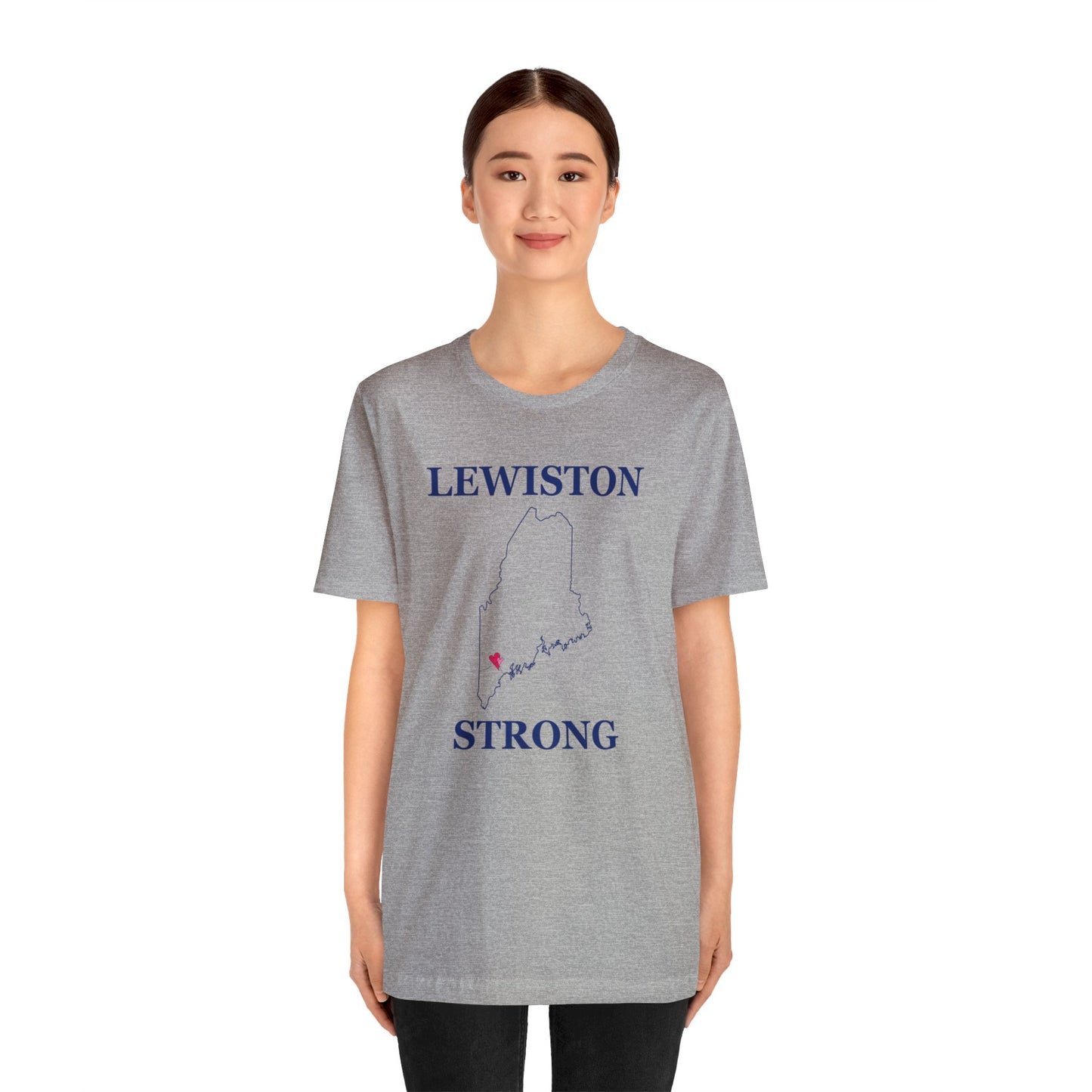 Lewiston Strong Unisex Jersey Short Sleeve Tee