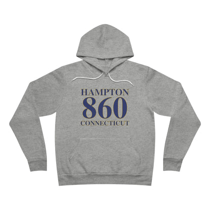 Hampton 860 Connecticut Unisex Sponge Fleece Pullover Hoodie