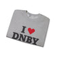 I Heart DNBY Unisex Heavy Blend™ Crewneck Sweatshirt