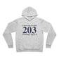 North Branford 203 Connecticut Unisex Sponge Fleece Pullover Hoodie