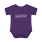 Just a kid from Middletown Infant Baby Rib Bodysuit