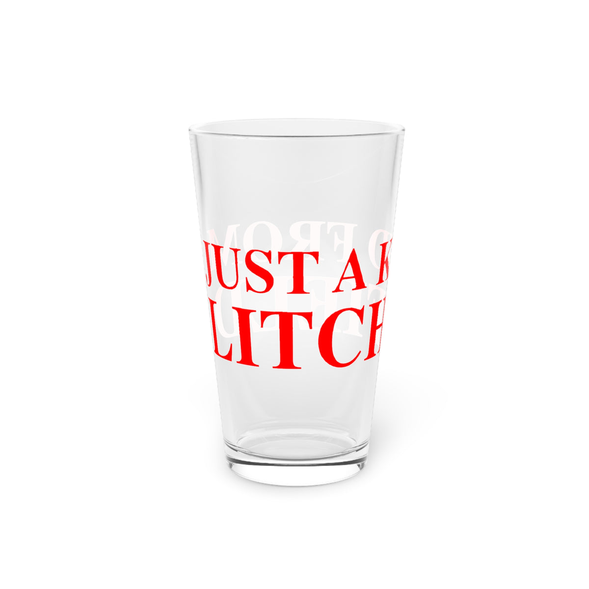 Just a kid from Litchfield Pint Glass, 16oz