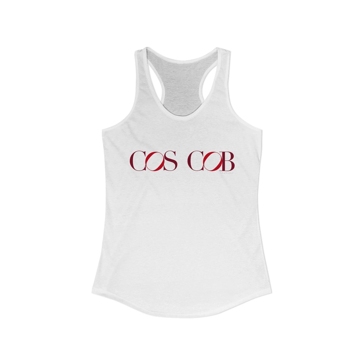 41 Tilt Cos Cob Women's Ideal Racerback Tank Top