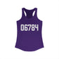 06784 Sherman CT Zip Code Women's Ideal Racerback Tank Top