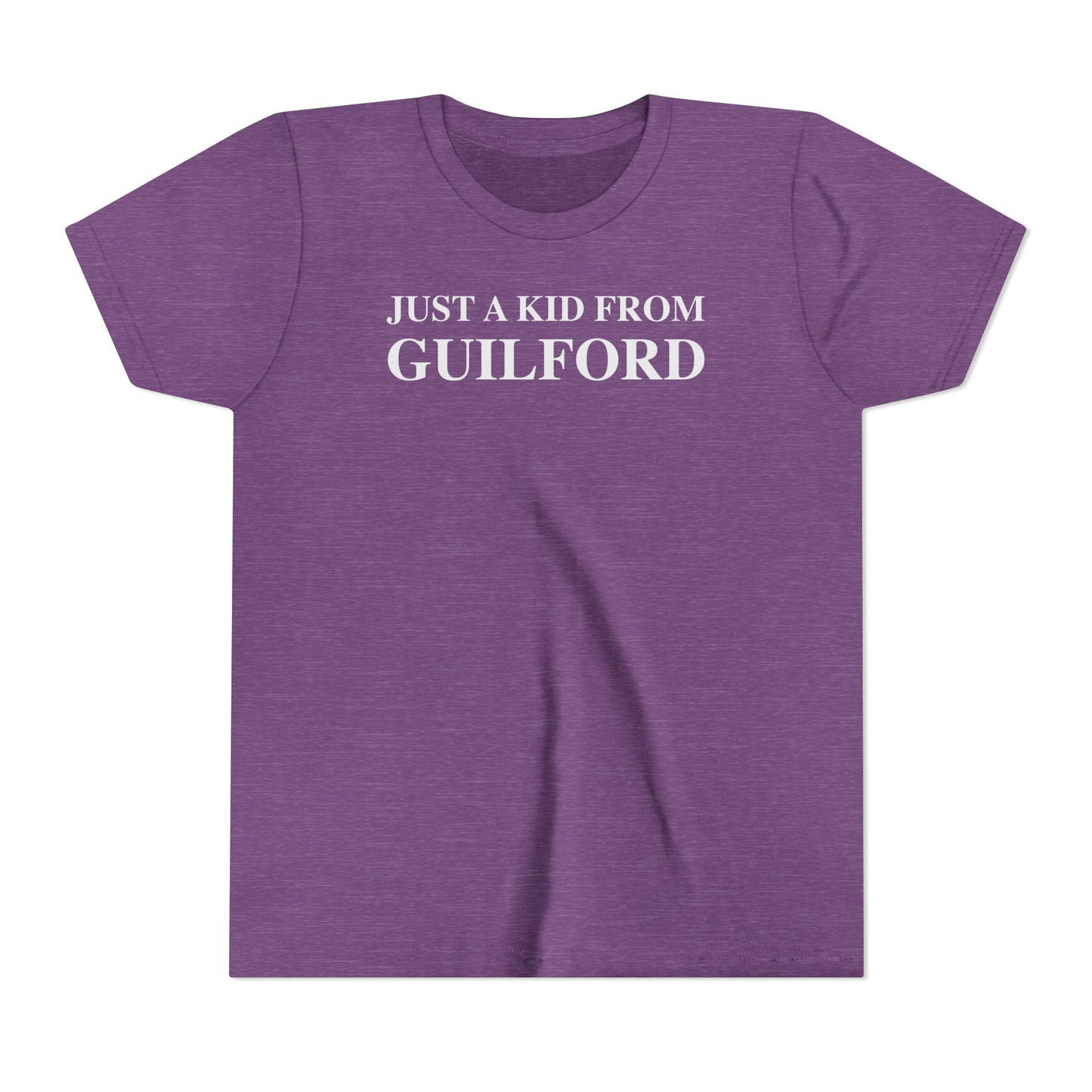 Just a kid from Guilford Youth Short Sleeve T-Shirt