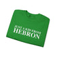 Just a kid from Hebron Unisex Heavy Blend™ Crewneck Sweatshirt