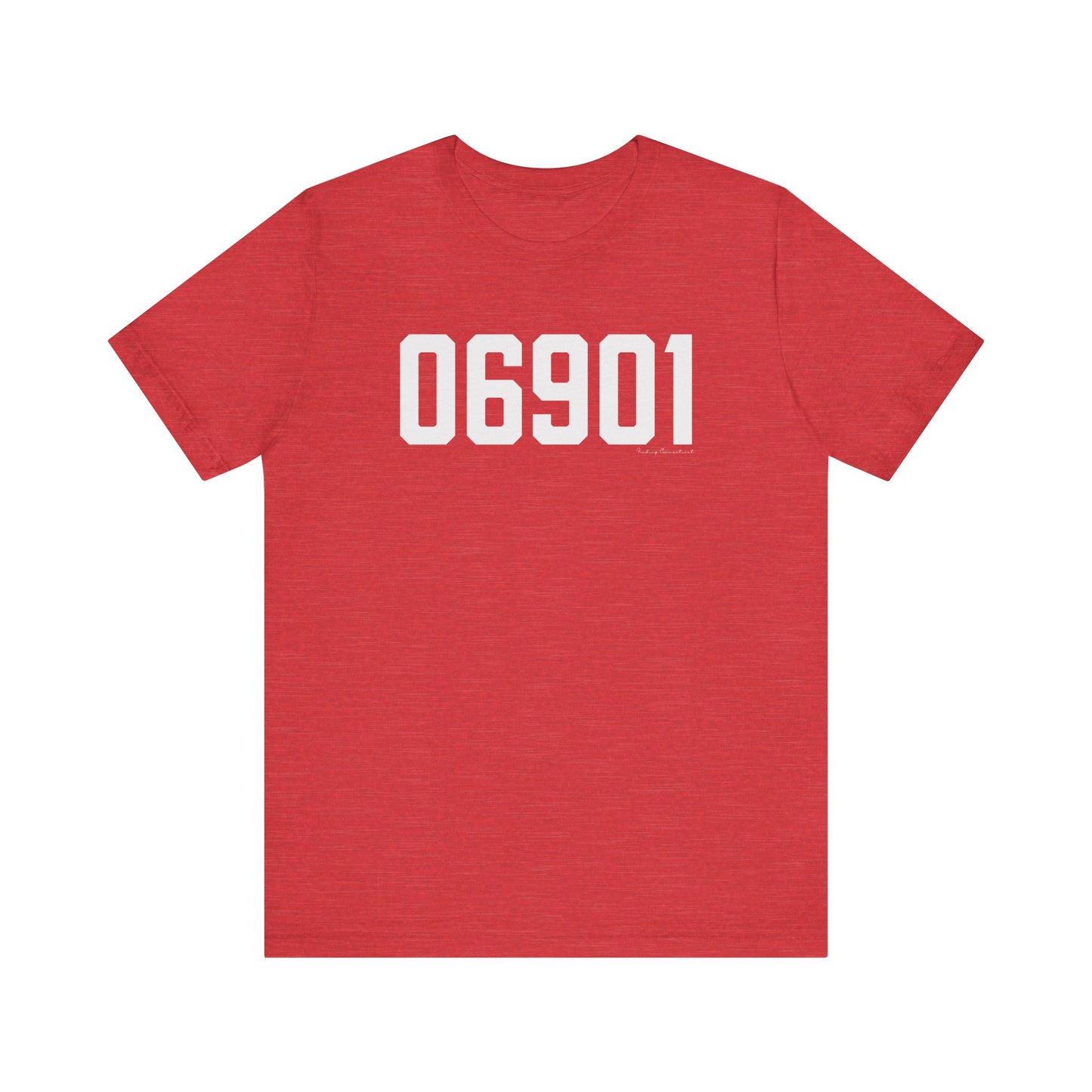 06901 Stamford Connecticut Zip Code Unisex Jersey Short Sleeve T-Shirt