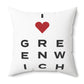 Greenwich Vision Spun Polyester Square Pillow