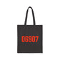 06907 Stamford Connecticut Zip Code Cotton Canvas Tote Bag