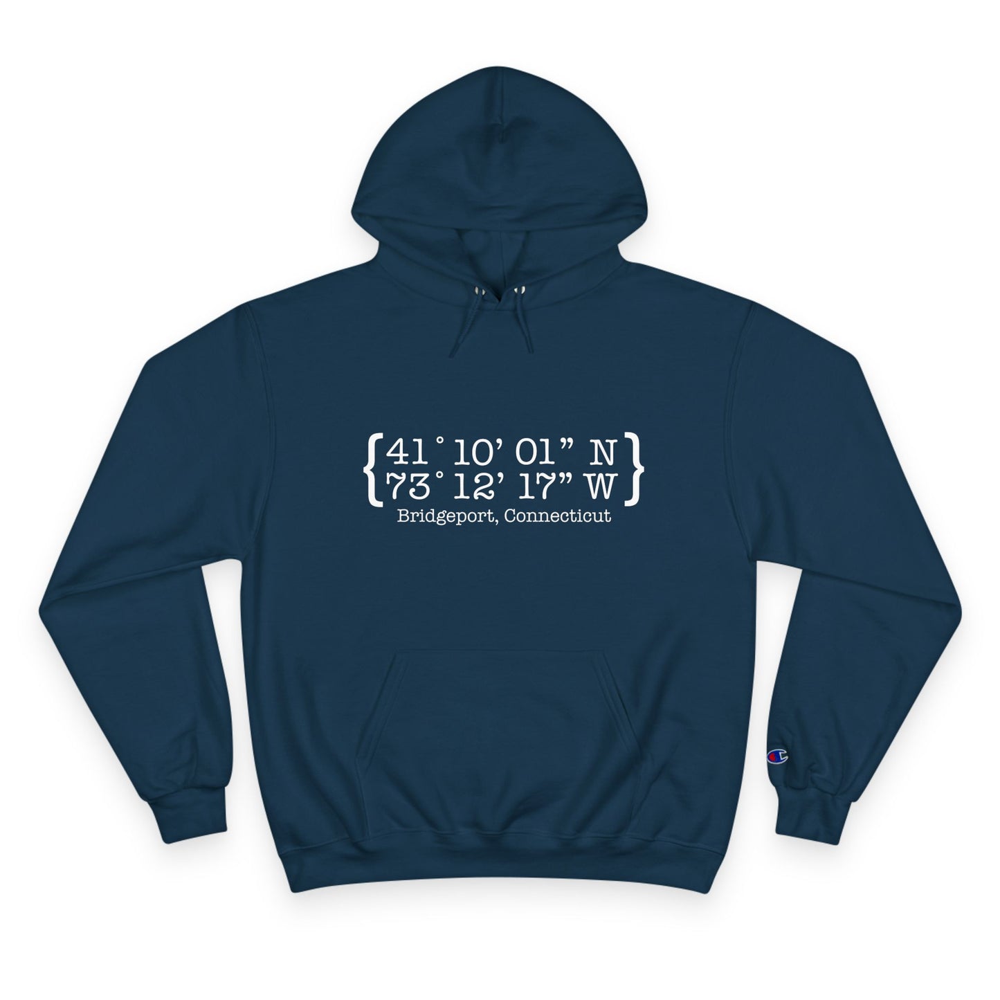 Bridgeport Coordinates Champion Hoodie Sweatshirt
