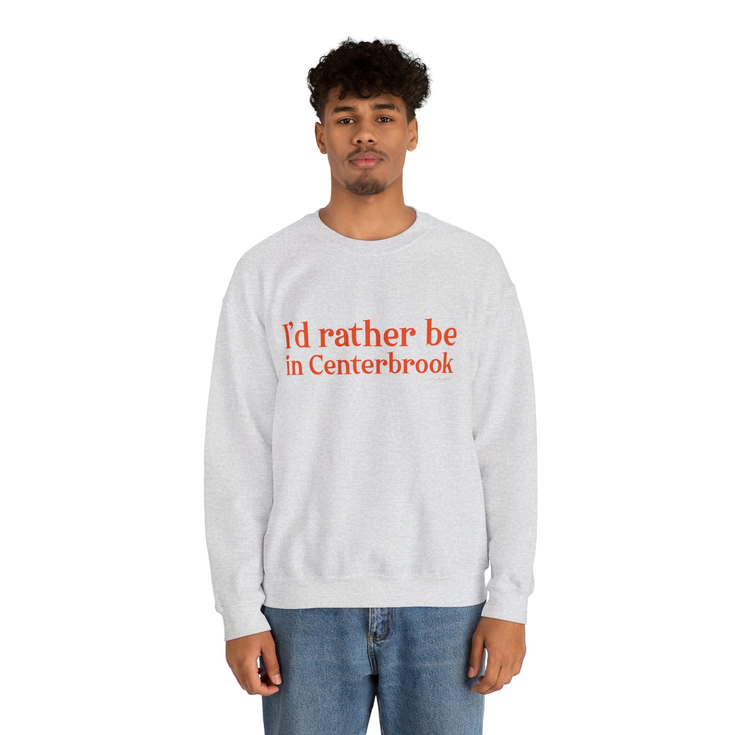 I'd rather be in Centerbrook Unisex Heavy Blend™ Crewneck Sweatshirt