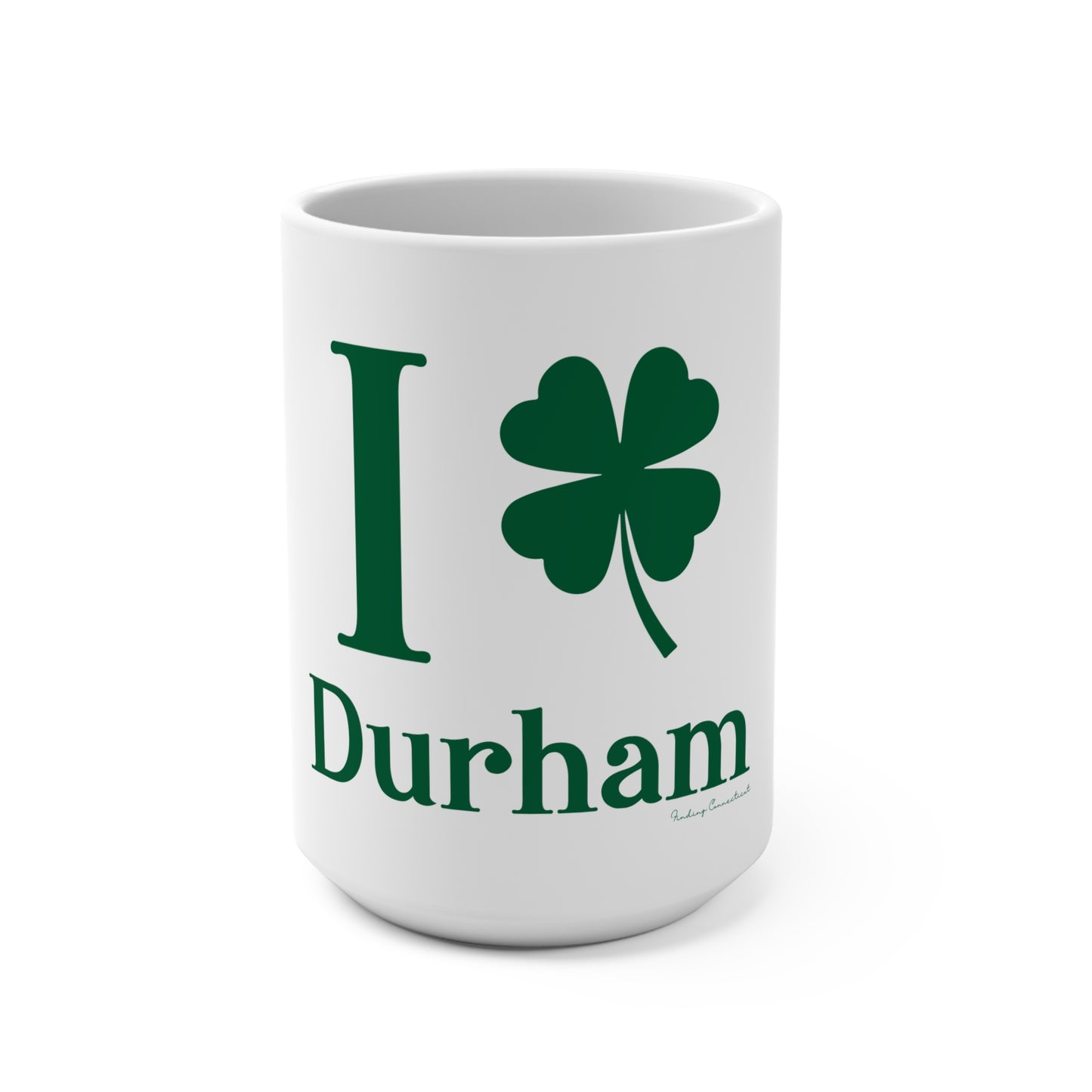 I Clover Durham Mug 15oz