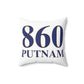 860 Putnam Spun Polyester Square Pillow