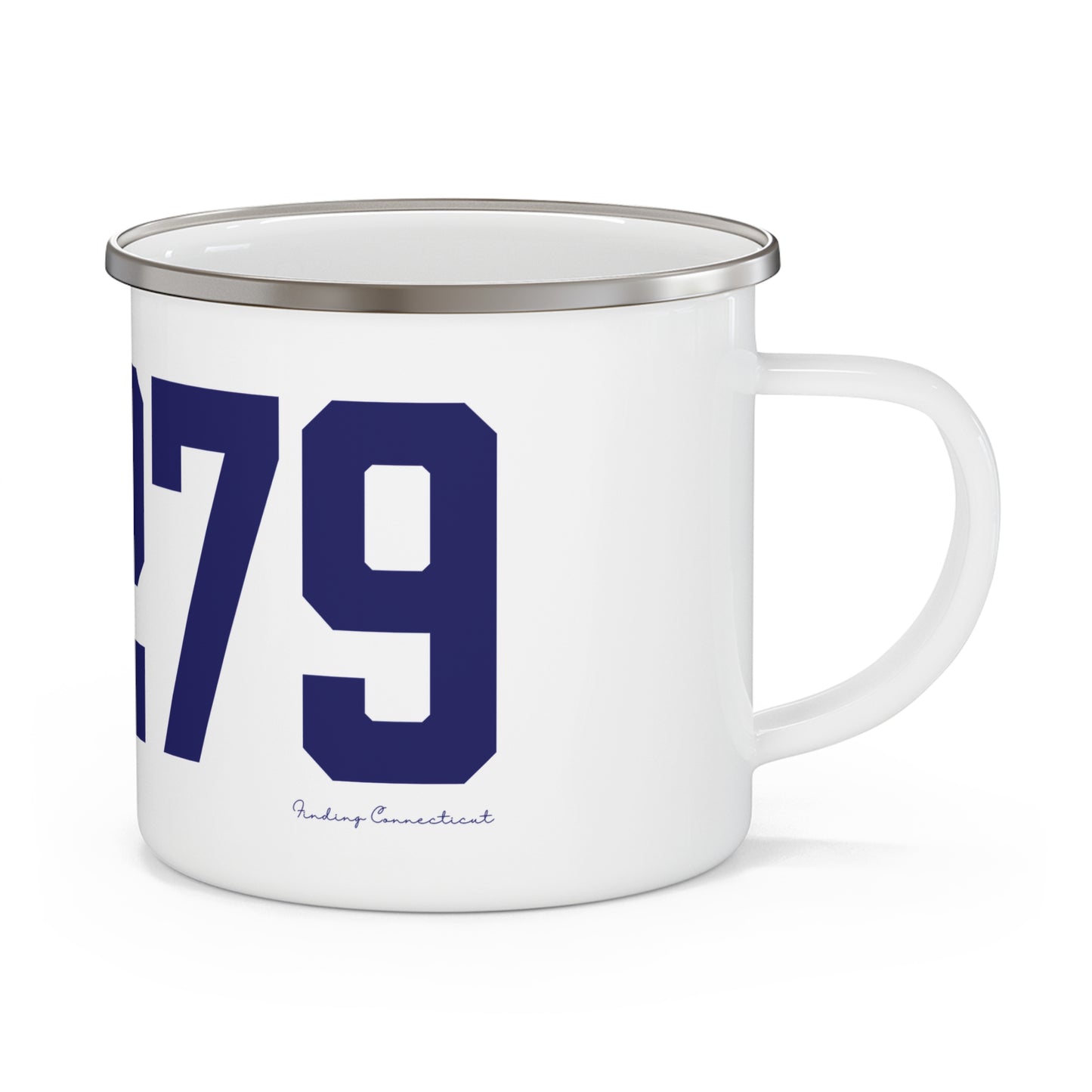 06279 Willington Connecticut Zip Code Enamel Camping Mug
