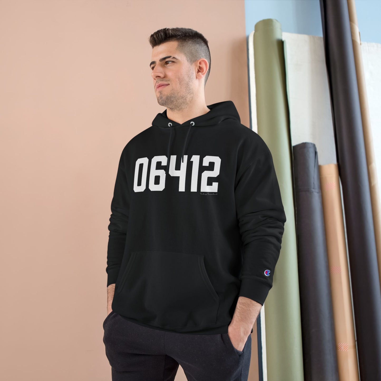 06412 Chester CT Zip Code Champion Hoodie