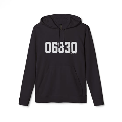 06830 - Greenwich CT Zip Code adidas Unisex Fleece Hoodie