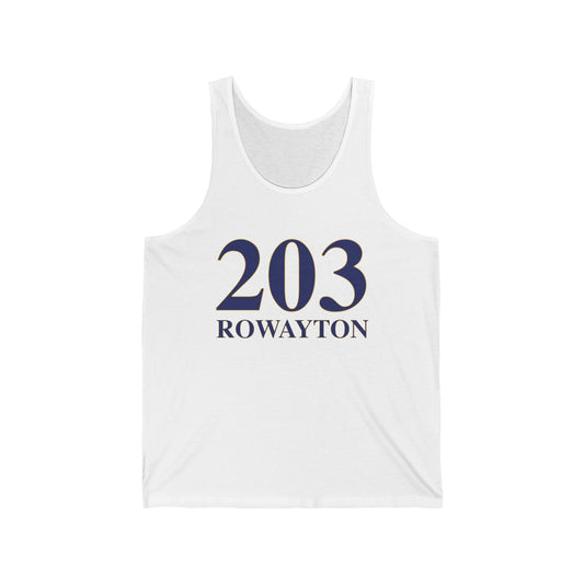 203 Rowayton Unisex Jersey Tank Top