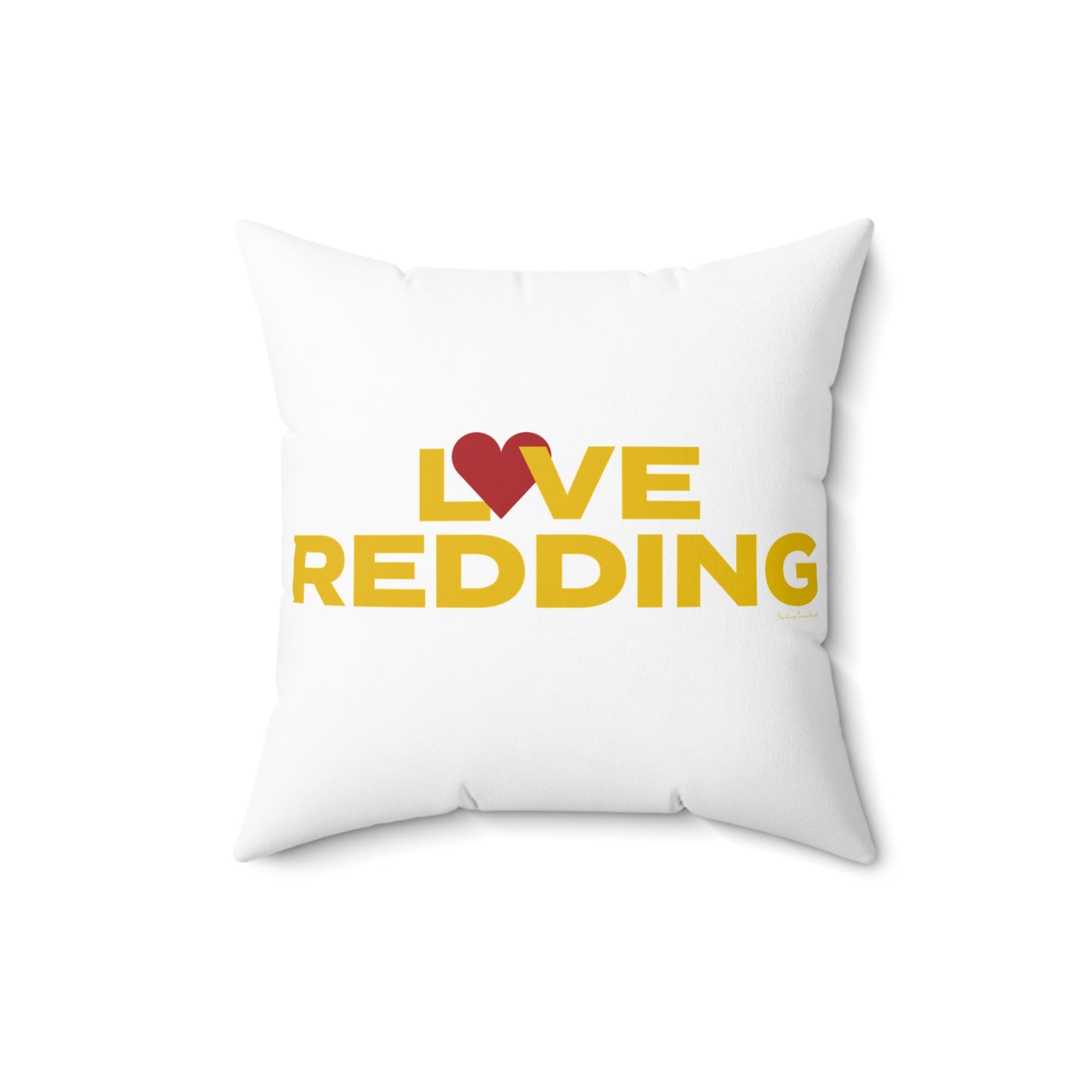 Love Redding Spun Polyester Square Pillow