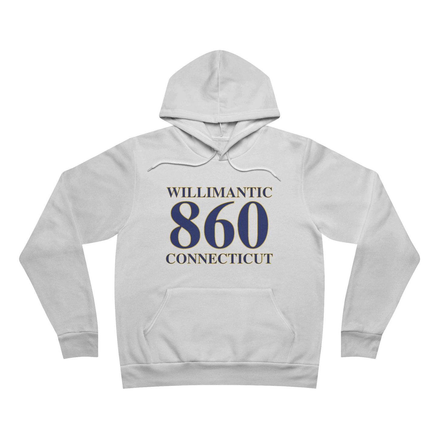 Willimantic 860 Connecticut  Unisex Sponge Fleece Pullover Hoodie