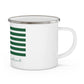 Hartford Connecticut St. Patrick’s Day Flag Enamel Camping Mug
