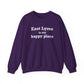 East Lyme is My Happy Place Unisex Heavy Blend™ Crewneck Sweatshirt
