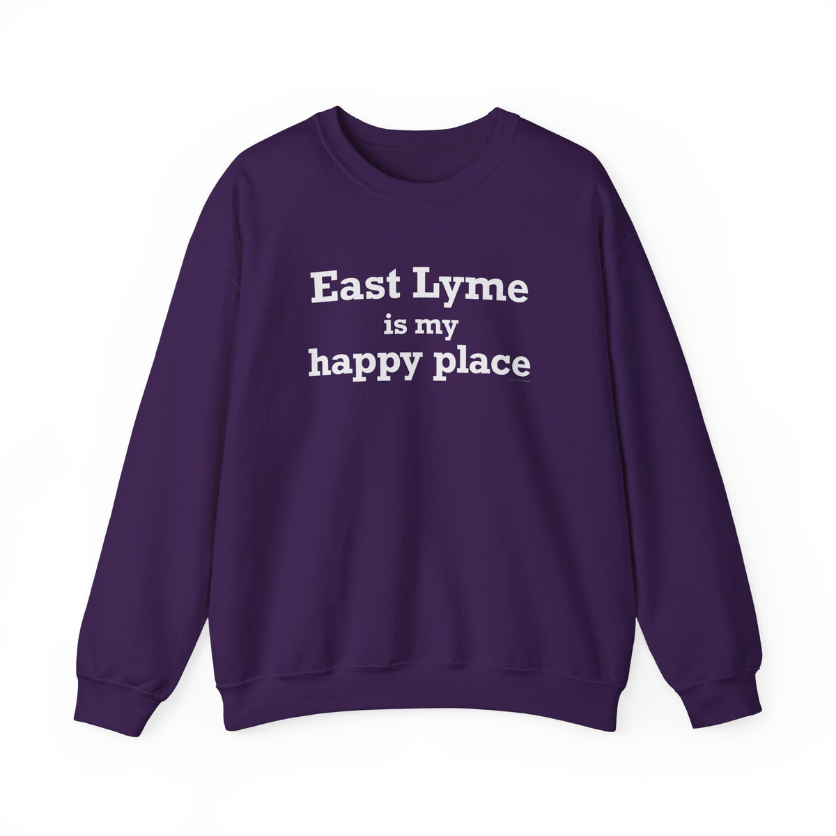 East Lyme is My Happy Place Unisex Heavy Blend™ Crewneck Sweatshirt