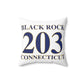 Black Rock 203 Connecticut  Spun Polyester Square Pillow