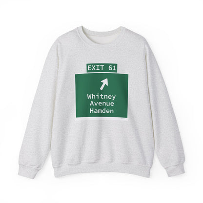 Vintage WCP Exit 61 Sign Unisex Heavy Blend™ Crewneck Sweatshirt