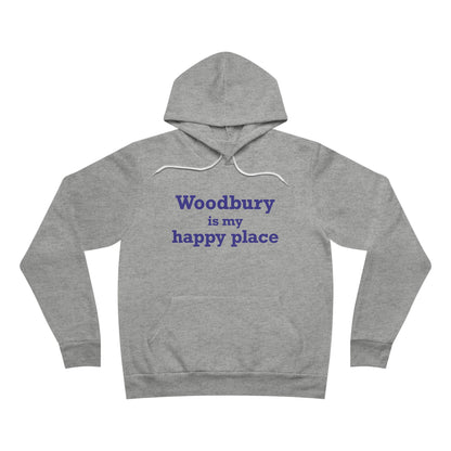 Woodbury is My Happy Place Unisex Sponge Fleece Pullover Hoodie