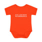 Just a kid from Wethersfield Infant Baby Rib Bodysuit