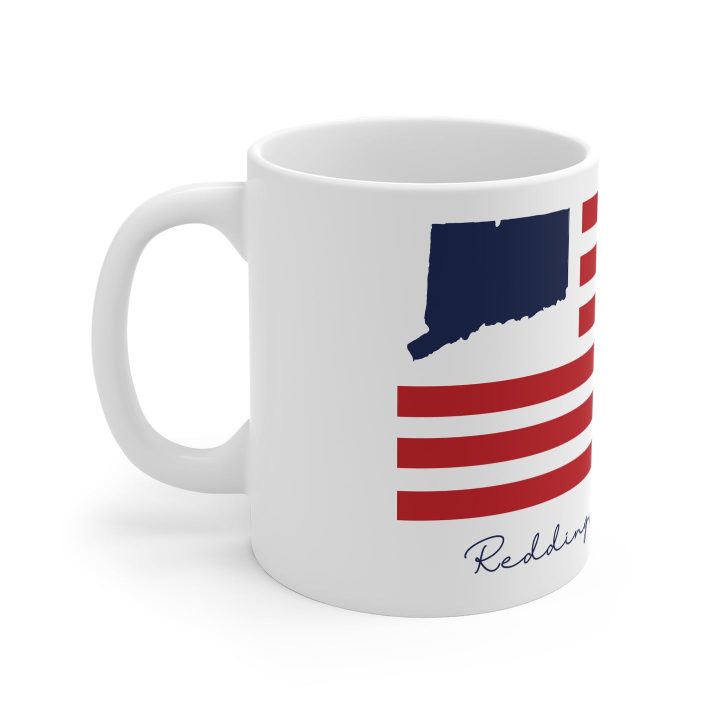 Redding Connecticut Flag Mug 11oz