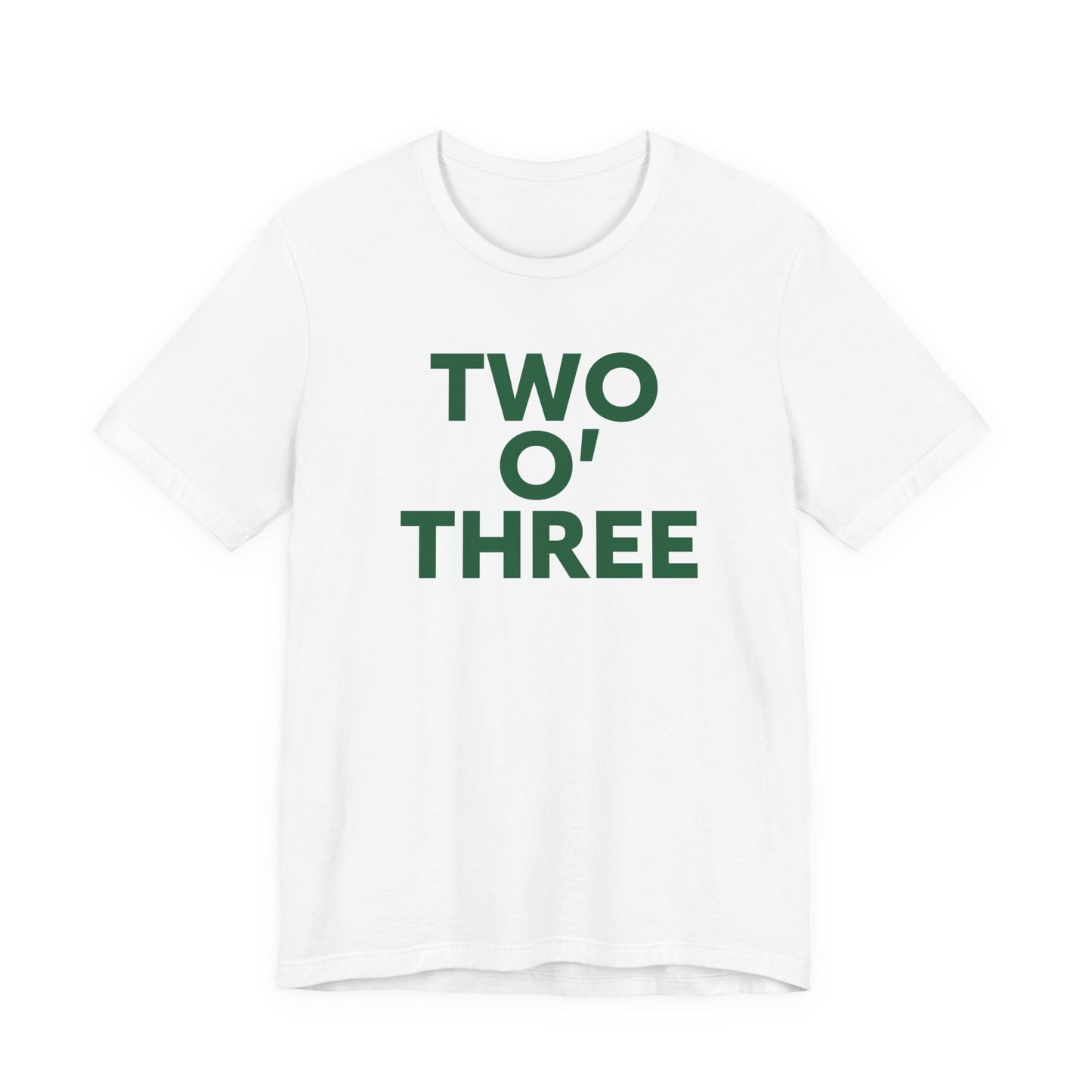 Two O’ Three Unisex Jersey Short Sleeve T-Shirt Lucky Green – St. Patrick’s Day
