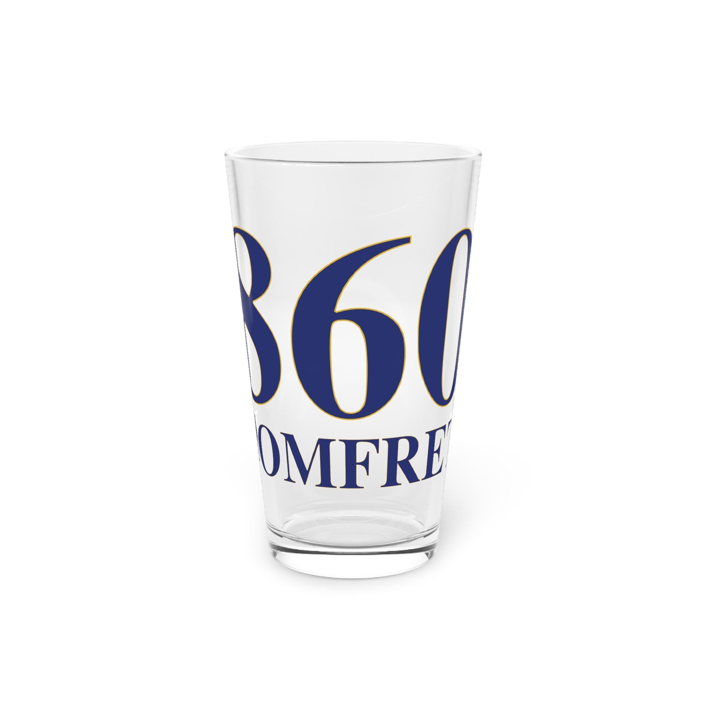 860 Pomfret Pint Glass, 16oz