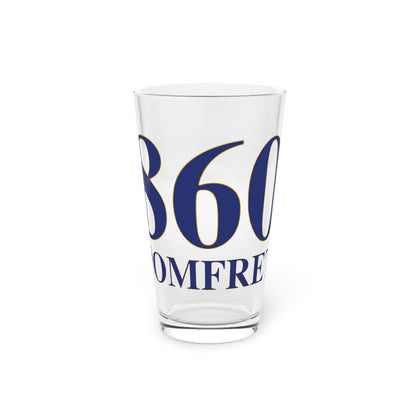 860 Pomfret Pint Glass, 16oz