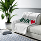 Norwalk Love Sherpa Fleece Blanket