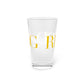 41 Tilt Redding Pint Glass, 16oz