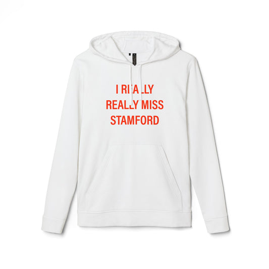 I Really Really Miss Stamford adidas Unisex Fleece Hoodie