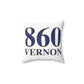 860 Vernon Spun Polyester Square Pillow