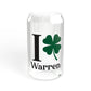 I Clover Warren Sipper Glass, 16oz