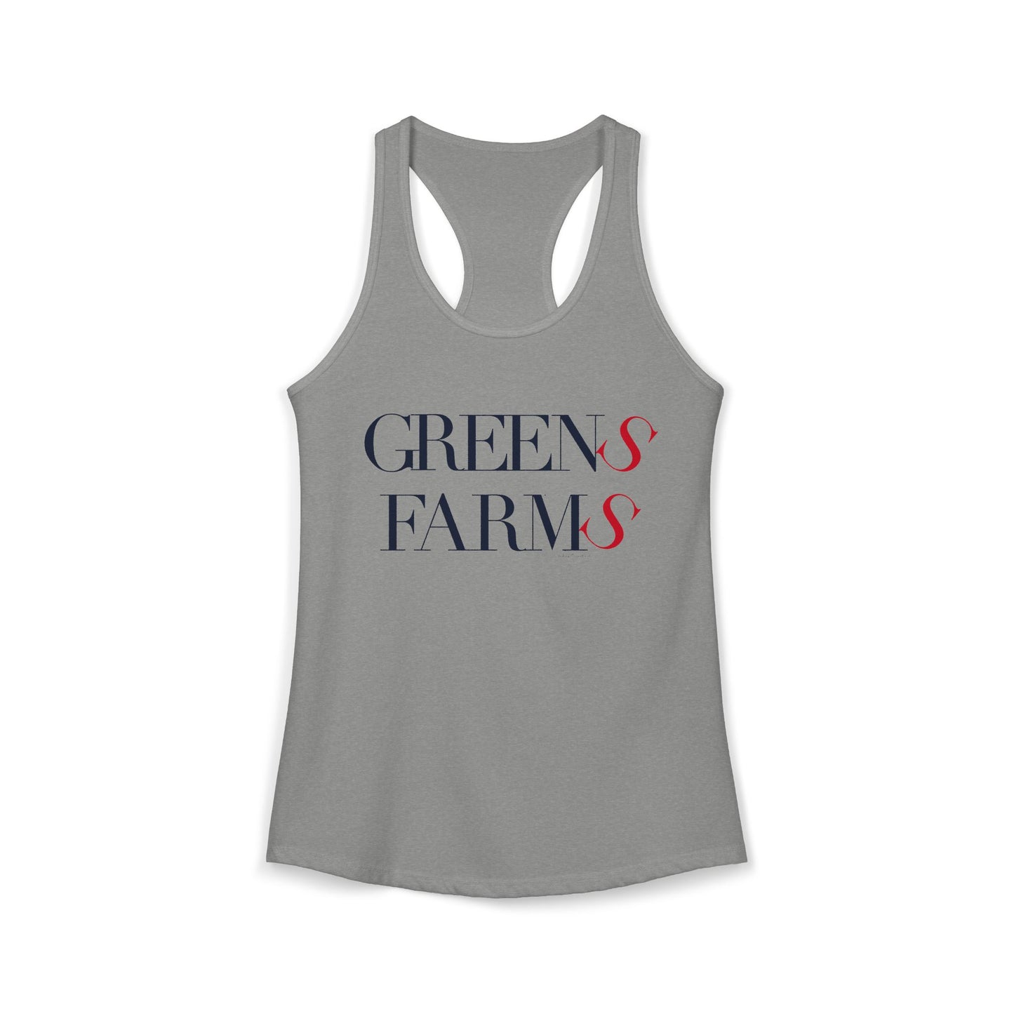 41 Tilt Greens Farms Women's Ideal Racerback Tank Top