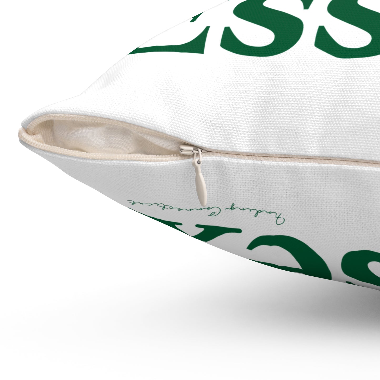 I Clover Essex Spun Polyester Square Pillow