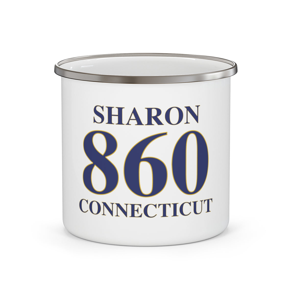 Sharon 860 Connecticut Enamel Camping Mug