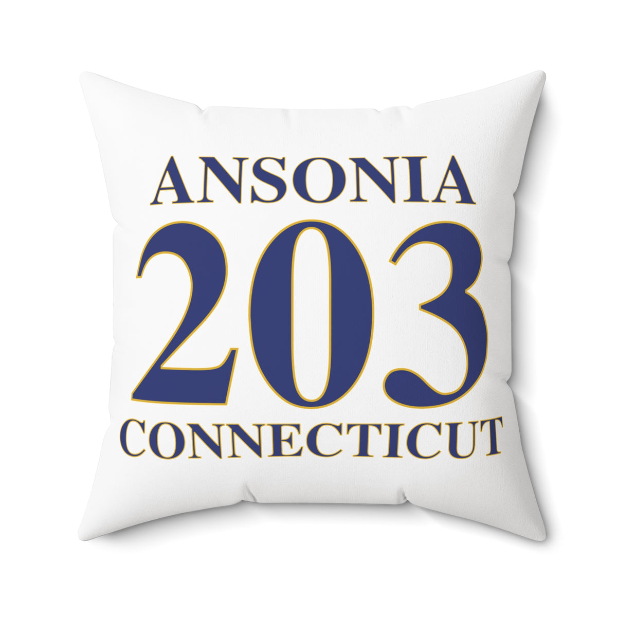 Ansonia 203 Connecticut Polyester Square Pillow