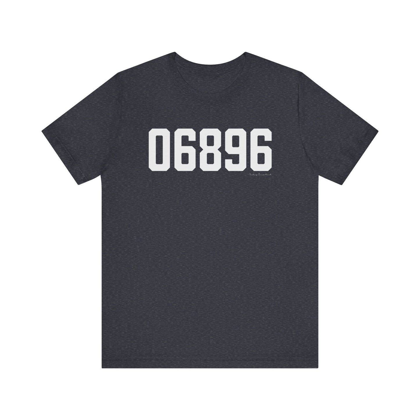 06896 Redding CT Zip Code Unisex Jersey Short Sleeve T-Shirt