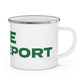 Love Bridgeport Enamel Camping Mug
