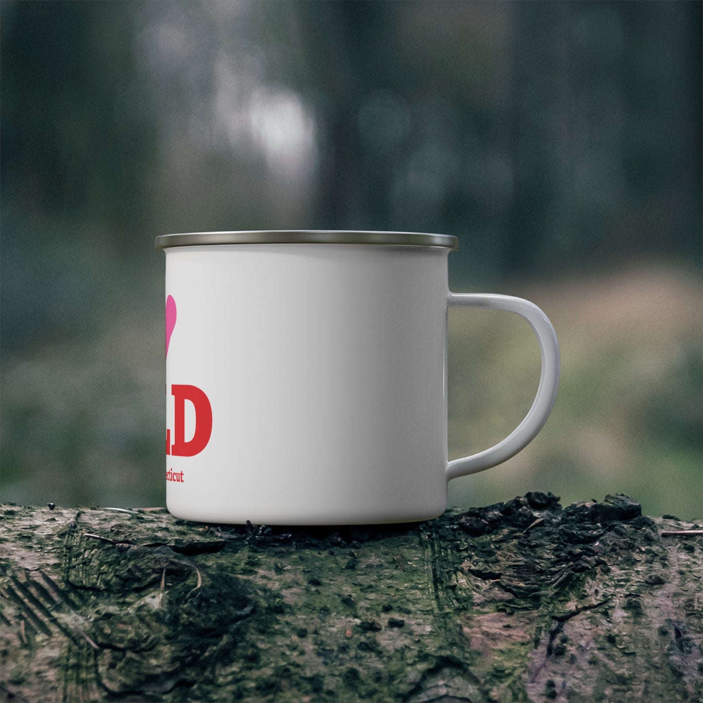 I Heart FFLD Enamel Camping Mug