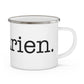 I Heart Darien. Enamel Camping Mug